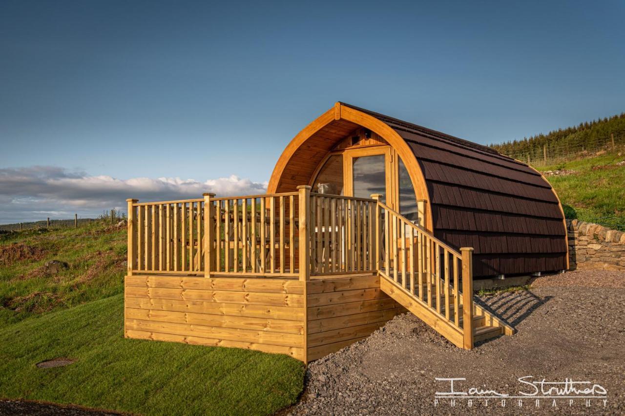 Lawers Luxury Glamping Pet Friendly Pod At Pitilie Pods Apartment Aberfeldy Exterior photo